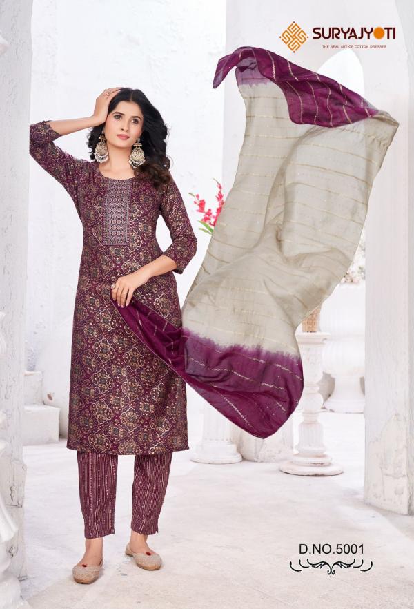 Suryajyoti Kritika Vol-5 – Kurti Pant With Dupatta